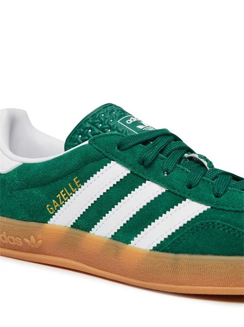 GAZELLE INDOOR J    CGREEN/FTWWHT/GUM2 ADIDAS ORIGINALS | JS3800/ND